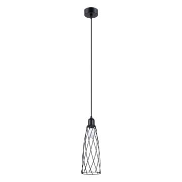 Lustra suspendata Suba Negru 12x12x139 cm