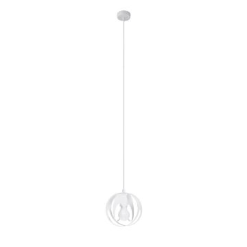 Lustra suspendata Tulos Alb 16x16x125 cm