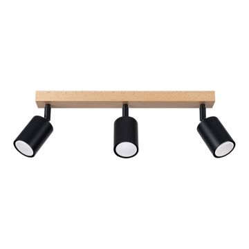 Lustra Verdo Negru 19.5x19.5x117 cm