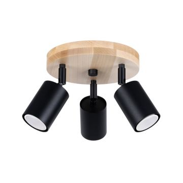 Lustra Verdo Negru 33x33x17 cm