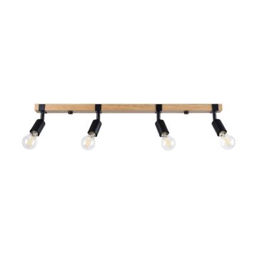 Lustra Zuca Negru 89x15x14 cm