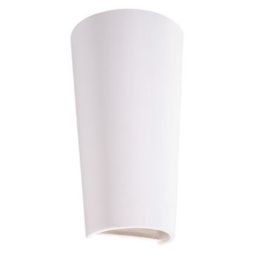 Aplica Lana din ceramica Alb 16.5x10x29 cm