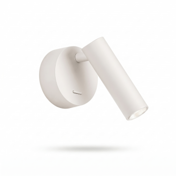 Aplica LED din metal White cu spot directionabil