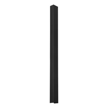 Aplica perete Freya 120 Negru 8x6x120 cm