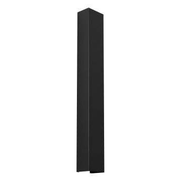 Aplica perete Freya 60 Negru 8x6x60 cm