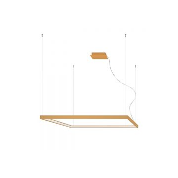 Candelabru LED Nelya Auriu 3000K 110x110x150 cm
