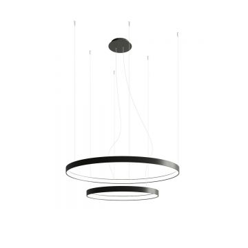 Candelabru LED Rio 55x78 Negru 3000K 78x78x150 cm