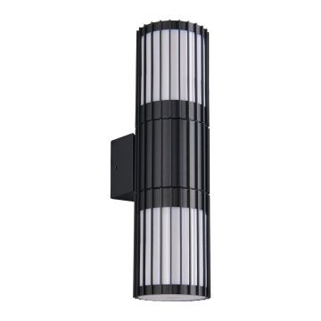 Corp de iluminat pentru exterior de perete (înălțime 30 cm) Volga – Trio