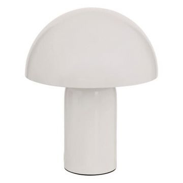 Lampa de masa, Mushi, Alb, 20x20x24.5 cm
