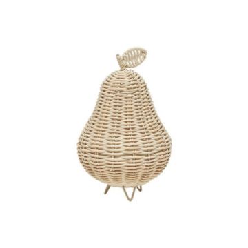 Lampă de veghe pentru copii în culoare naturală ø 12 cm Pear – OYOY Mini