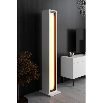 Lampadar, Hanah Home, Nova, 19.2x141x17 cm, Alb
