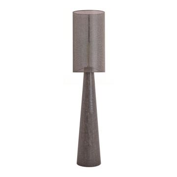 Lampadar maro cu abajur textil (înălțime 180 cm) Micky – Light & Living