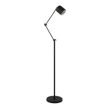 Lampadar negru cu intensitate reglabilă (înălțime 150 cm) Rijeka – Light & Living