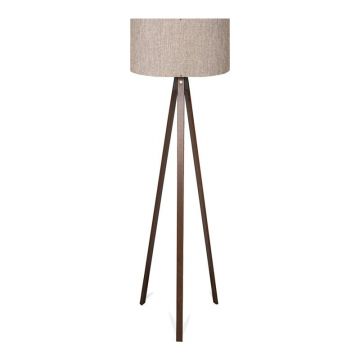 Lampadar PWL-1059, bej/nuc, Ø 38x140 cm