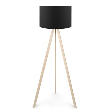 Lampadar PWL-1060, MDF si textil, D38x140 cm