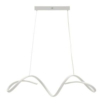 Lustră albă LED din metal Uter – Mauro Ferretti