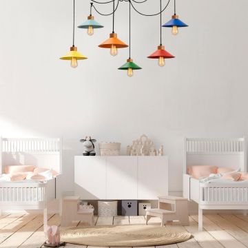 Lustra Bodrum Chandelier, Multicolor, 144x144x100 cm - Multicolor