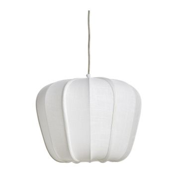 Lustră crem cu abajur textil Zubedo – Light & Living