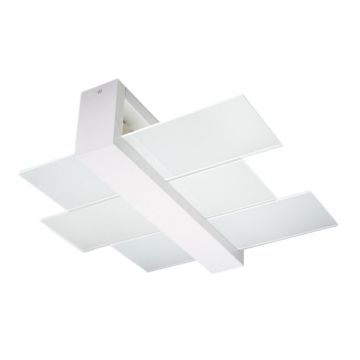 Lustra Feniks Alb 43x43x12 cm