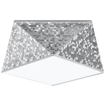 Lustra Hexa Argint 25x25x15 cm