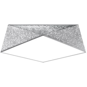 Lustra Hexa Argint 45x45x15 cm