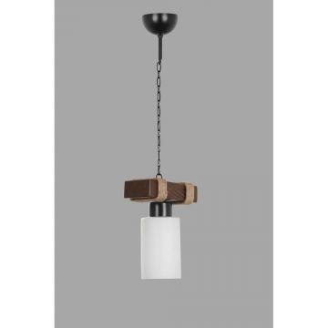 Lustra Jasmin Chandelier, Alb, 18x18x70 cm - Alb