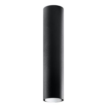 Lustra Lagos Negru 6x6x40 cm