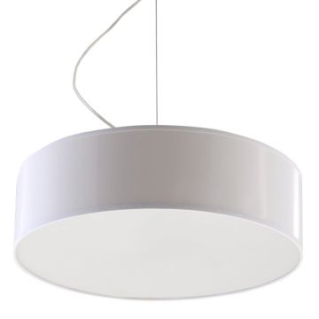 Lustra suspendata Arena Alb 35x35x111 cm