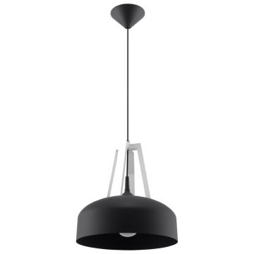 Lustra suspendata E27 Casco V2 Alb 30x30x85 cm