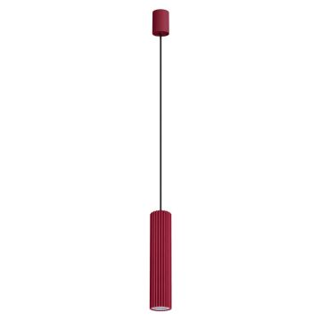Lustra suspendata LED Ivar 1 Burgundy 4000K 6.4x6.4x200 cm
