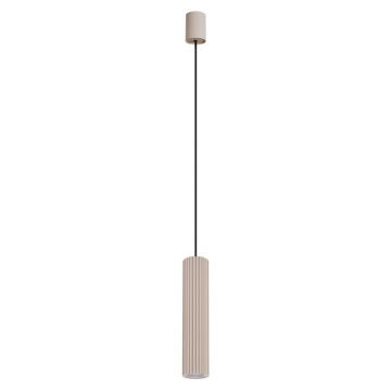 Lustra suspendata LED Ivar 1 Taupe 4000K 6.4x6.4x200 cm