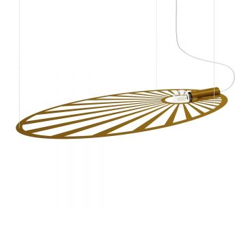 Lustra suspendata Lehdet Auriu 110x80x150 cm