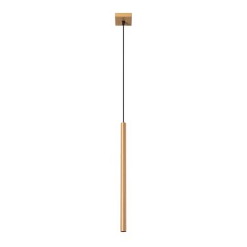 Lustra suspendata Pastelo Auriu 3.5x3.5x120 cm
