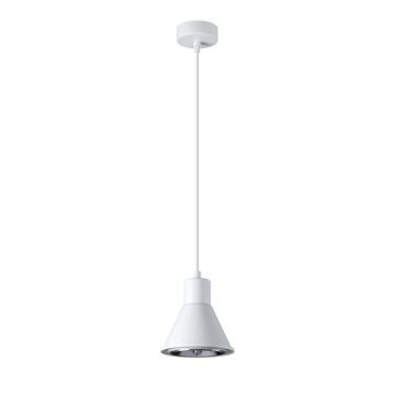 Lustra suspendata Tazila Alb 14x14x120 cm