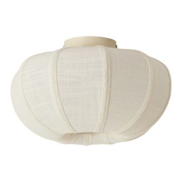 Plafonieră crem cu abajur textil ø 30 cm Zosia – Light & Living