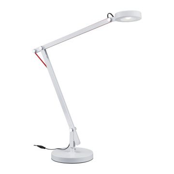 Veioză albă LED cu structură flexibilă (înălțime 90 cm) Amsterdam – Trio