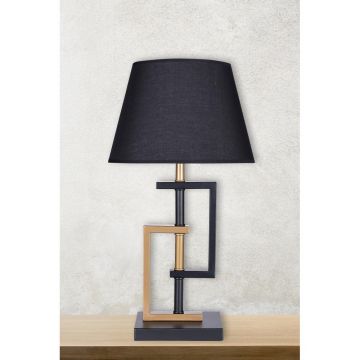 Veioză SH152, Auriu, 30x30x66 cm - Auriu