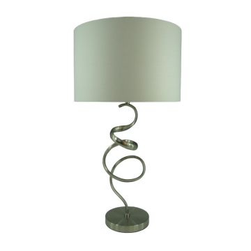 Veioza Valou, aluminiu si textil, D35x65 cm
