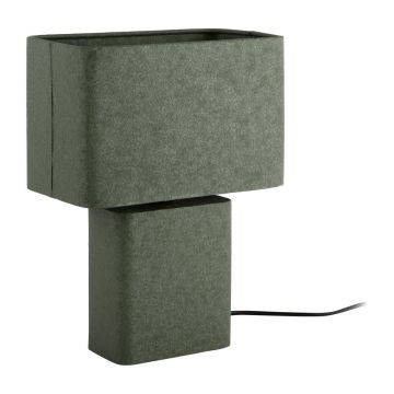 Veioză verde din metal (înălțime 33 cm) Boaz Recto – Leitmotiv