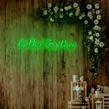 Aplica de Perete Neon Better Together - Verde