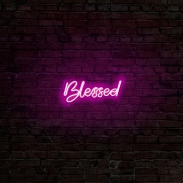 Aplica de Perete Neon Blessed - Roz