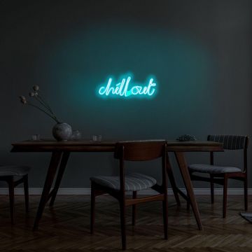 Aplica de Perete Neon Chill Out - Albastru