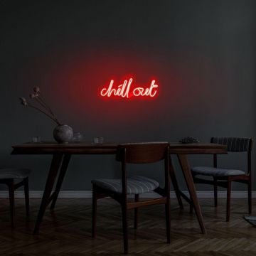 Aplica de Perete Neon Chill Out - Rosu