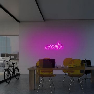 Aplica de Perete Neon Create - Roz