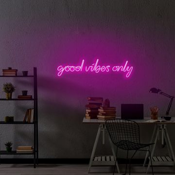 Aplica de Perete Neon Good Vibes Only - Roz