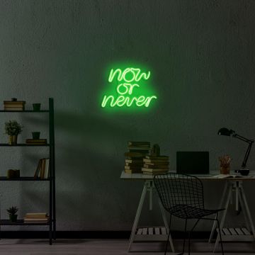Aplica de Perete Neon Now or Never, 28x22 cm - Verde