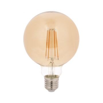 Bec cu LED G95 Gun, Auriu, 6x13 cm - Auriu