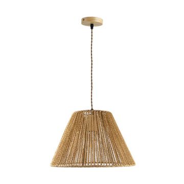 Lampa Boho Lubuto, Natural, 34x34x23 cm - Natur