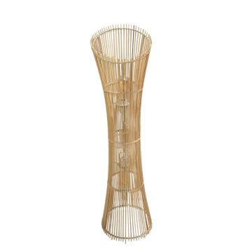 Lampa de podea Gion bambus, Natural, D30x118 cm - Natur