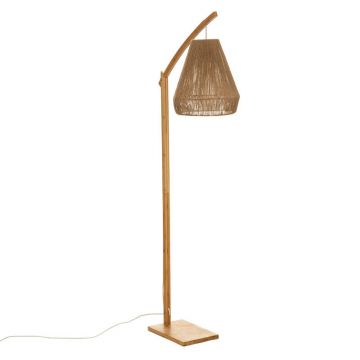 Lampa de podea Sean bambus, bej, 52x30x158 cm - Bej